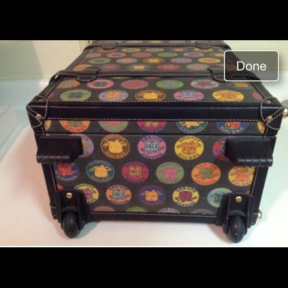 ✈️⛵️🚁Vintage Dooney Rolling Trunk✈️⛵️🚁 - Picture 2 of 13